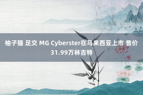 柚子猫 足交 MG Cyberster在马来西亚上市 售价31.99万林吉特