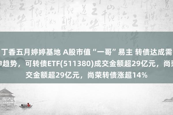 丁香五月婷婷基地 A股市值“一哥”易主 转债达成需求不改估值拉伸趋势，可转债ETF(511380)成交金额超29亿元，尚荣转债涨超14%